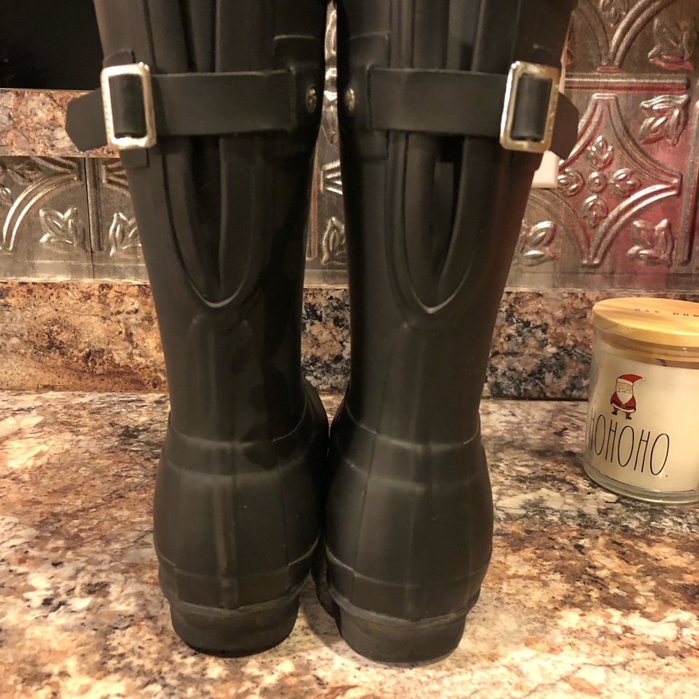 Hunter rain boots